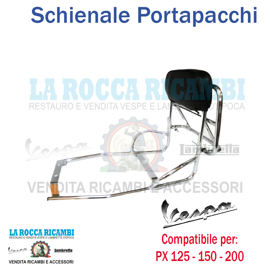 Poltroncina Portapacchi Vespa Px Arcobaleno, Serie 1 - Gtr-Ts-Sprint-Sprint Veloce