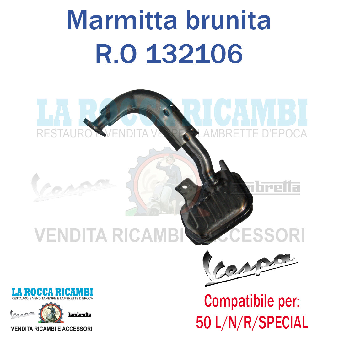Marmitta / Scarico Vespa 50 L / N / R / SPECIAL