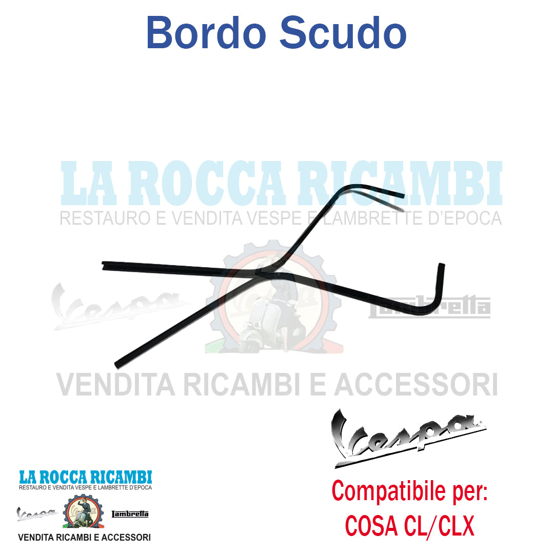 Bordo Scudo SX DX Vespa Cosa 125 150 200 CL CLX