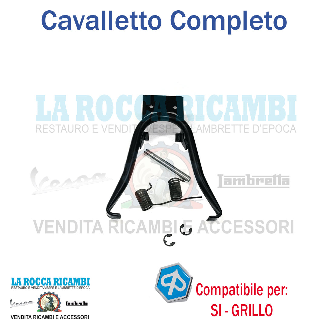 Cavalletto Completo DI MOLLE E ASSE Piaggio SI - GRILLO
