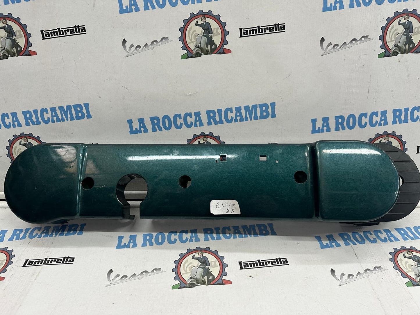 Carterino Fiancata Laterale Verde SX Piaggio Grillo