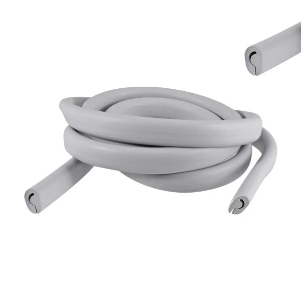 Profilo Bordo Scudo Grigio In Gomma Vespa 50 L / N / R / SPECIAL - ET3 / PRIMAVERA