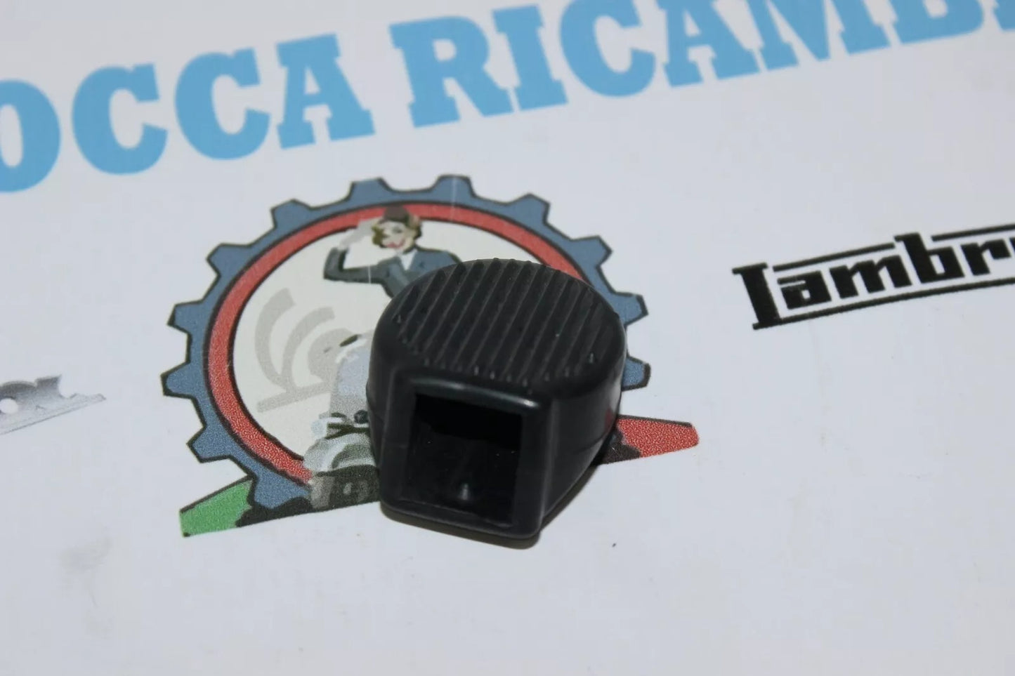 Gommino Pedale Freno Vespa VNA/VNB/VU1T/VN1T/VN2T - Nero