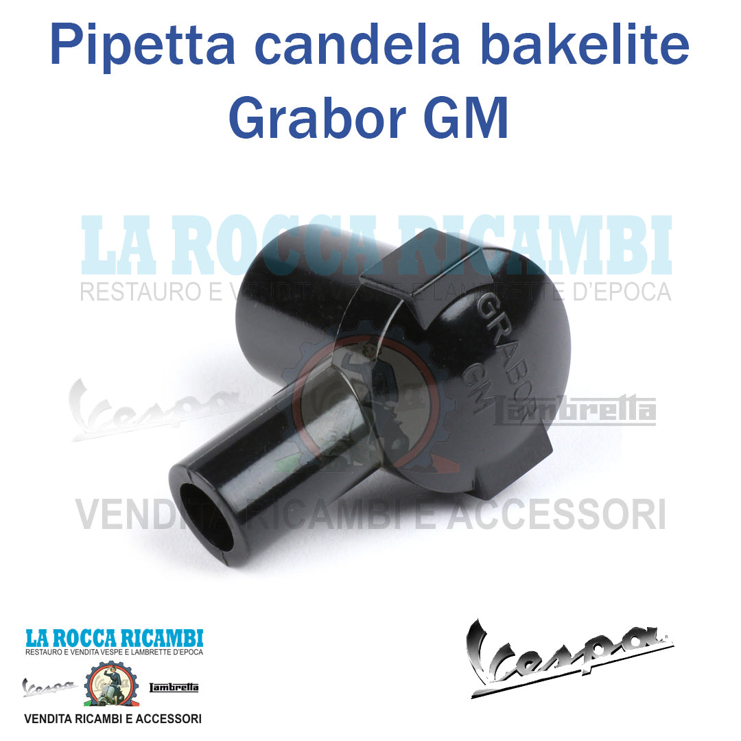 Pipetta Candela Bakelite Per Vespa E Lambretta R.O 103936