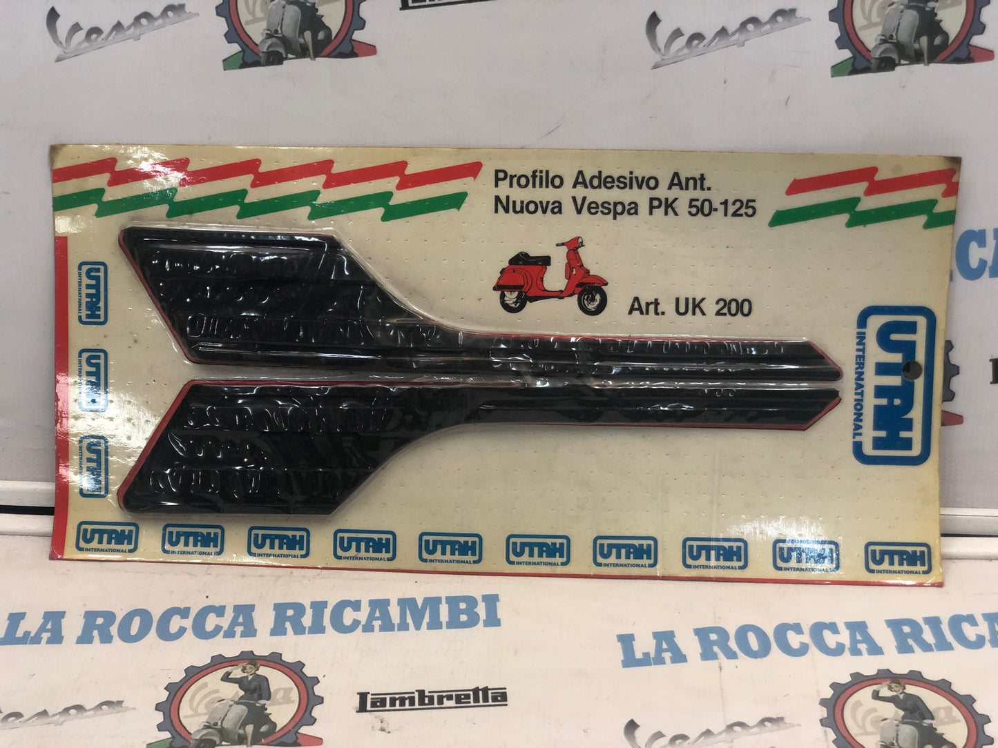 Paracolpi FOX per fiancate Vespa PK S 50 / 125 Anteriori UTAH UK 200