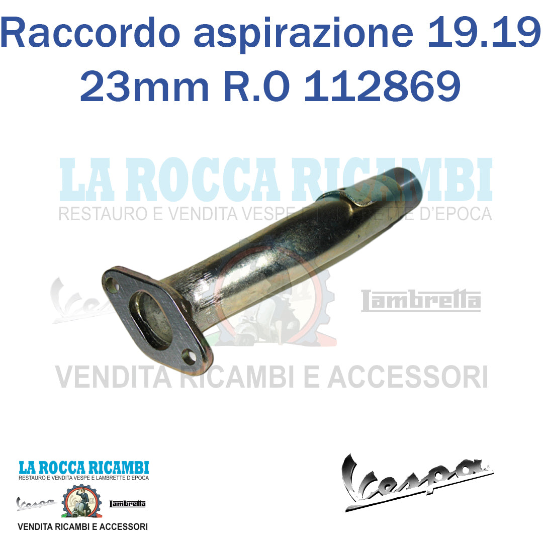 Collettore aspirazione carburatore 23 mm / 19.19 Vespa PRIMAVERA 125 R.O 112869