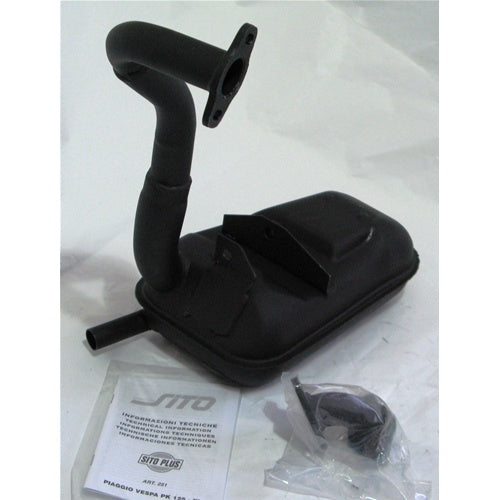 Marmitta SITO PLUS 0251 Vespa PK S 125 / XL 125 / HP 125 / V 125