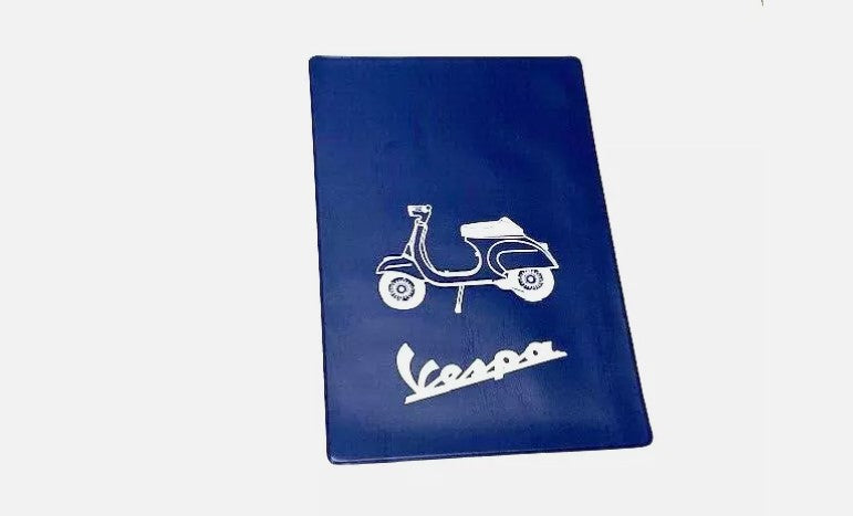 Tasca Porta documenti vintage per VESPA 50 90 125 SPECIAL ETS N L R SS S ELESTART