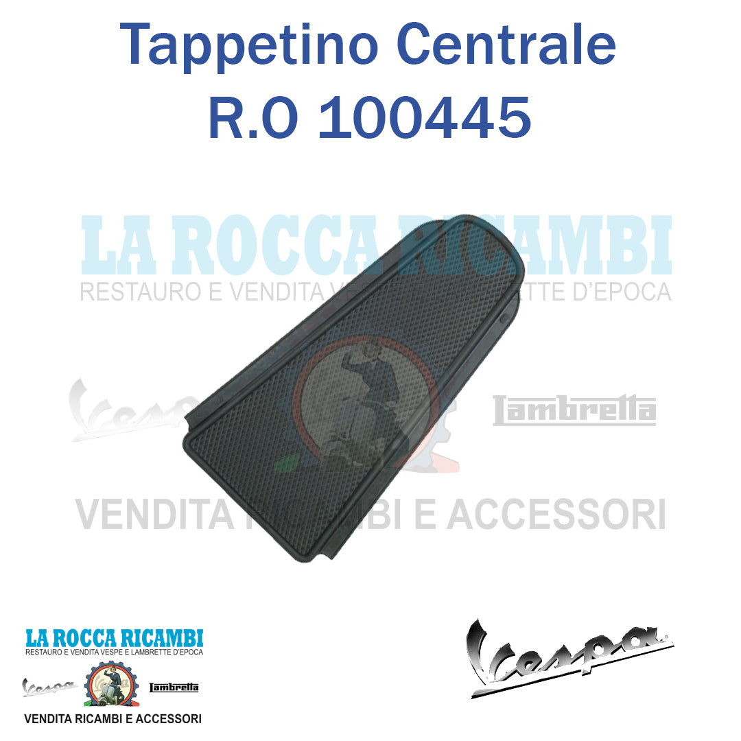 Tappetino Centrale In gomma Vespa 125 ET3 / PRIMAVERA - R.O 100445