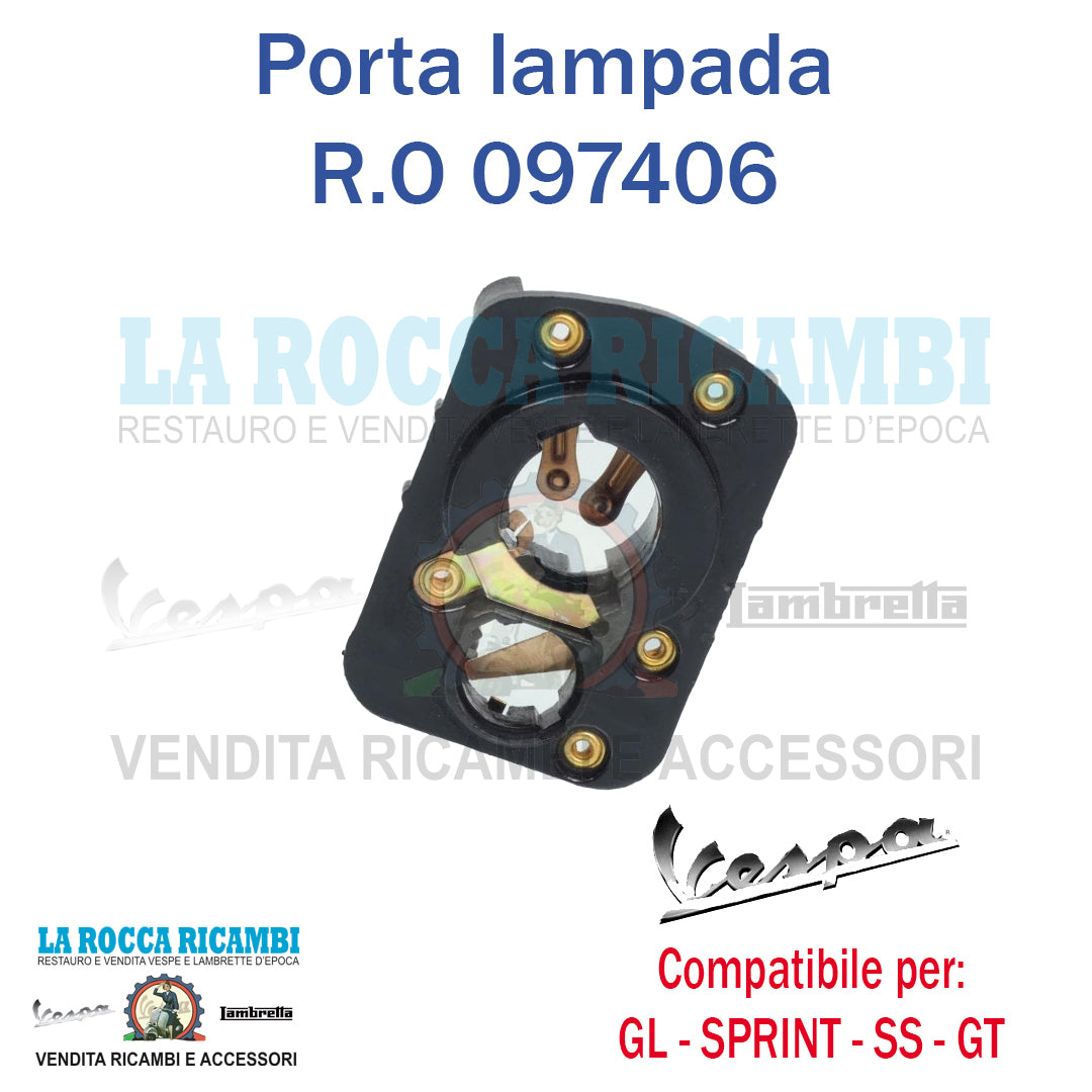 Porta Lampada Vespa GL - SUPER - SPRINT - SS - GT