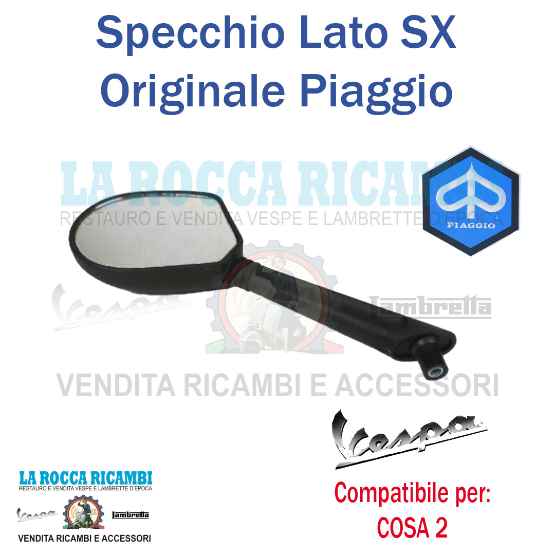 Specchio SX Vespa COSA 2 Dal 1991 Al 1997
