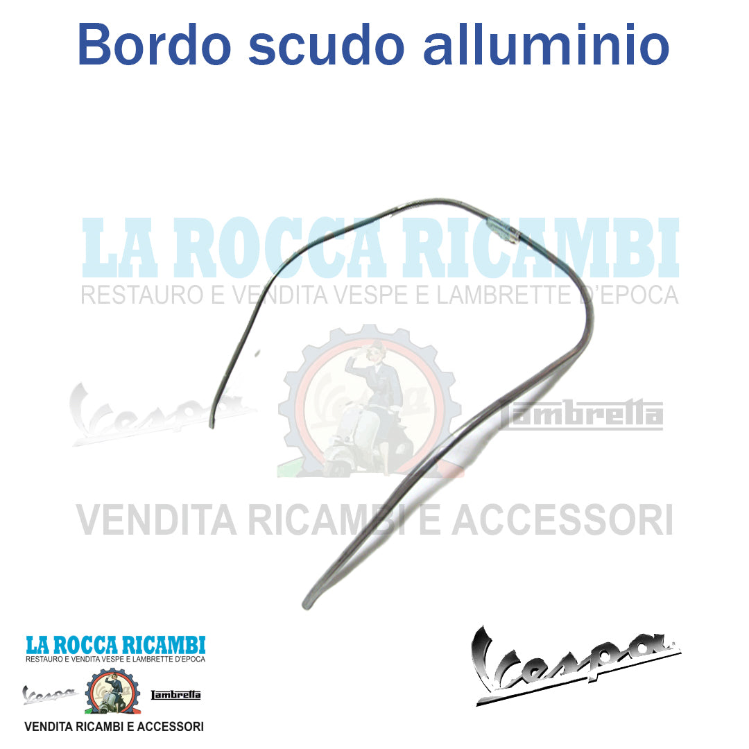 Bordo Scudo In Alluminio Vespa GT - GTR - GL - SPRINT - RALLY - SUPER