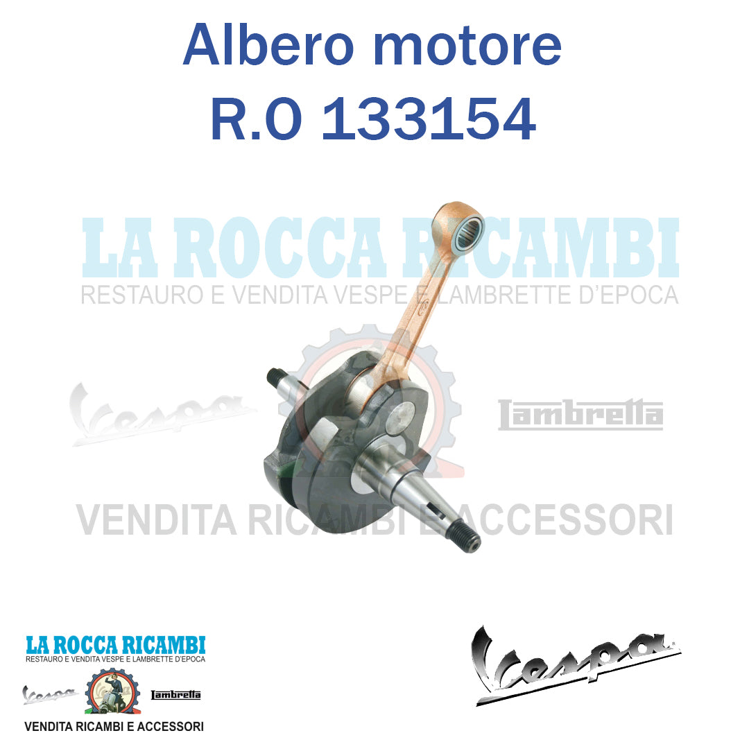 Albero Motore Vespa PX 125/150 - R.O 133154