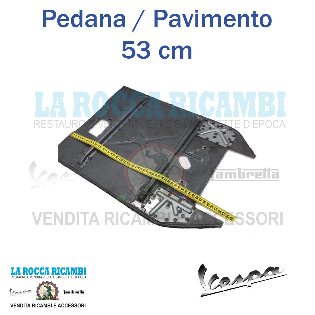 Pedana 53 cm Vespa 50 SS / 90 SS - SUPER SPORT - Con Rinforzi