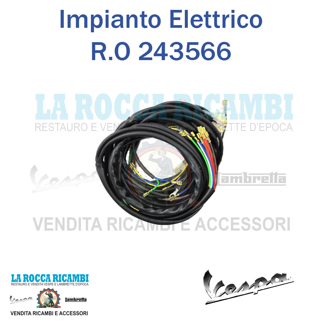 Impianto Elettrico Vespa PX Serie 2 (Con Frecce) R.O 243566