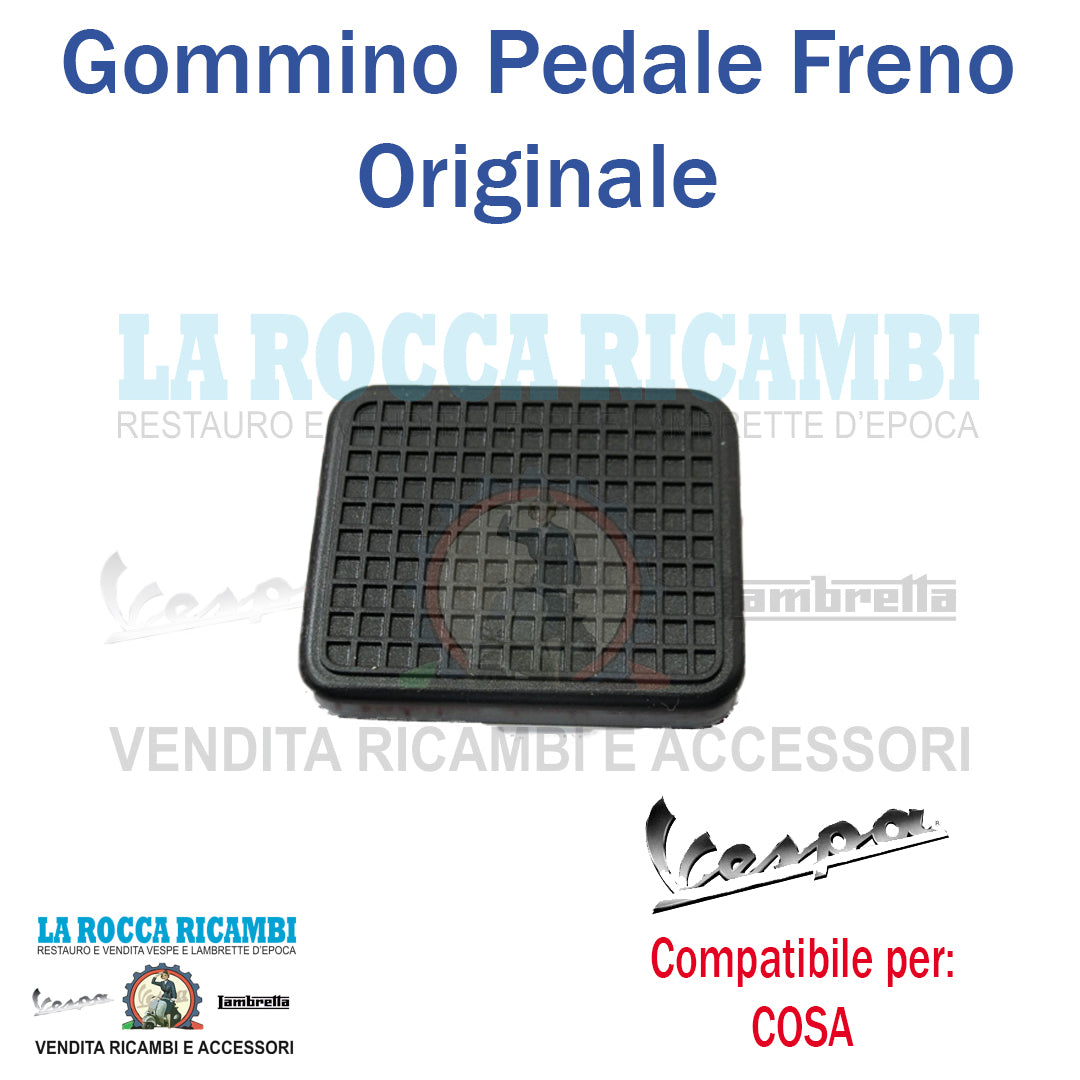 Gommino Pedale Freno Vespa COSA 1 - COSA 2