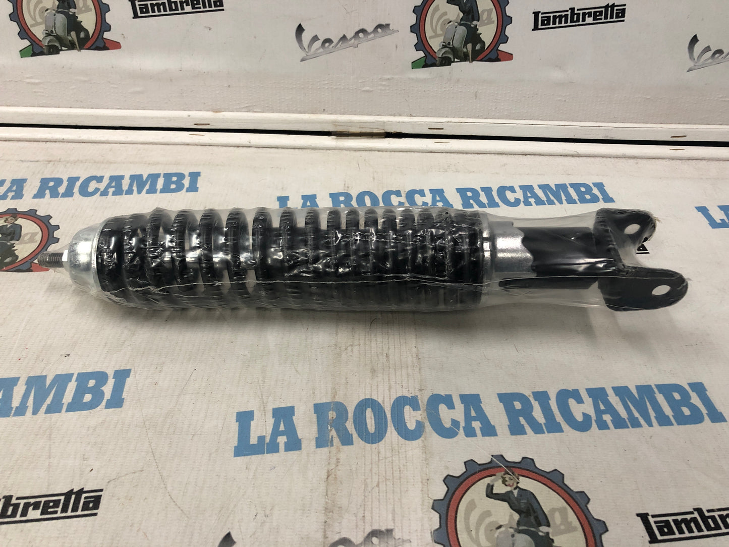 Ammortizzatore Posteriore Regolabile Nero Vespa PX 125 / 150 / 200