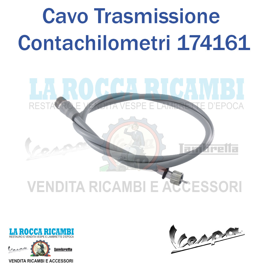 Cavo Trasmissione Contachilometri Vespa PX 125 / 150 / 200 Prima Serie