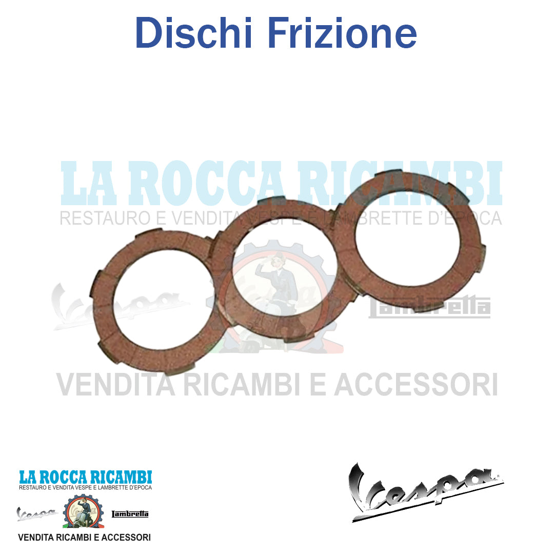 Kit 3 Dischi Frizione Vespa 50 - PRIMAVERA 125