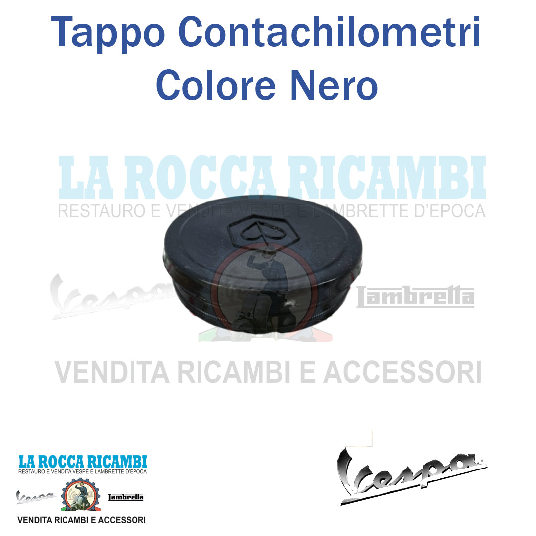 Tappo Coperchio Contachilometri Con Logo Esagonale Vespa 50 N/L/R - 90 Dal 1966