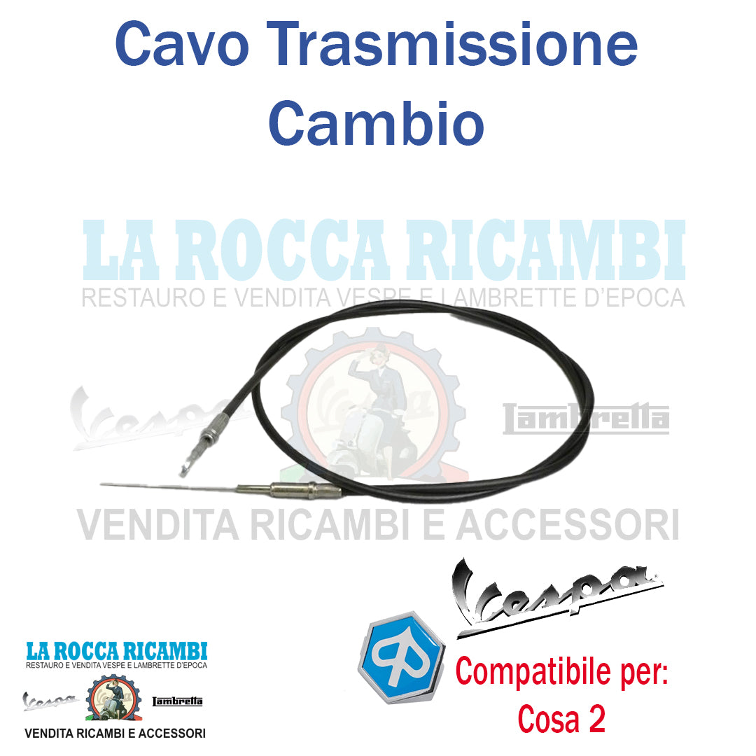Cavo Trasmissione Cambio VESPA COSA 2 SEMERFIL - R.O. 267642