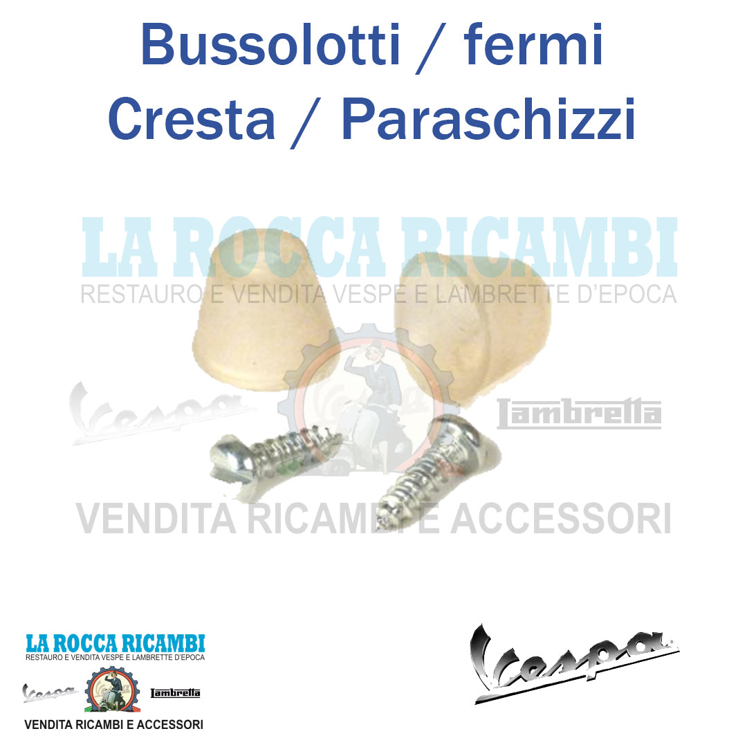 Capsule bussole + Viti per cresta parafango Vespa PX / PK XL / HP / V - R.O 230872
