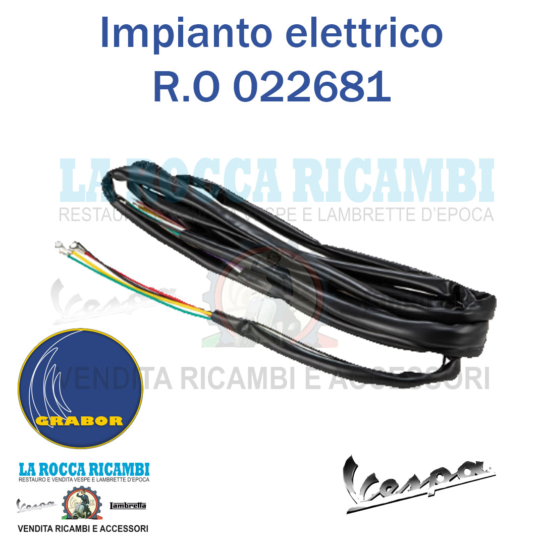 Impianto Elettrico Vespa 125 VM2T - VN1T/2T
