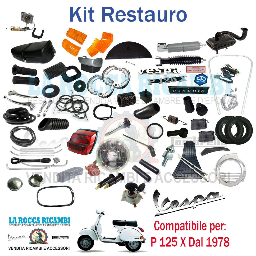 Kit Restauro P 125 X Serie 2 Con Frecce Dal 1978 Al 1980