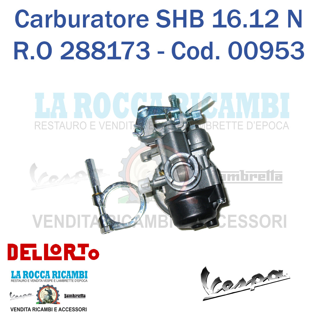 Carburatore DELL'ORTO SHB 16.12 N Vespa HP / V - R.O 288173