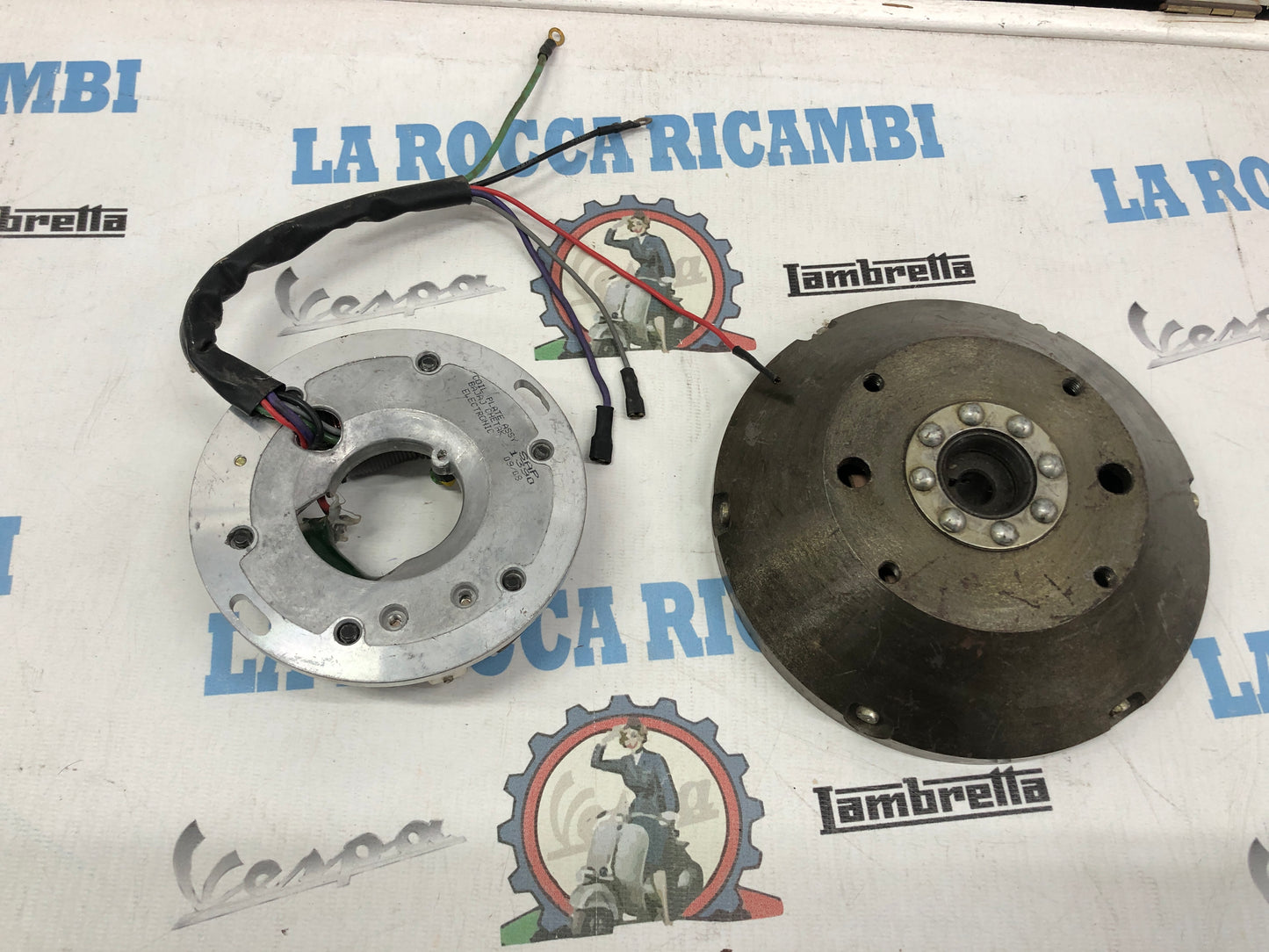 Statore elettronico (modello senza punte) Vespa VNA 1958