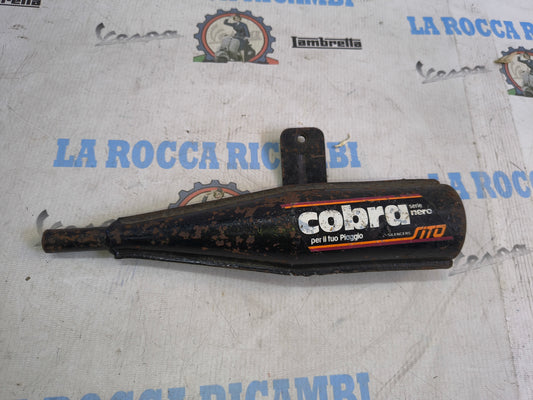 Terminale silenziatore marmitta COBRA PIAGGIO BOXER