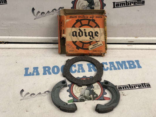 Massette Frizione + Disco PEUGEOT 1963 (Adattabile PG-4) - ADIGE [Molle non incluse]