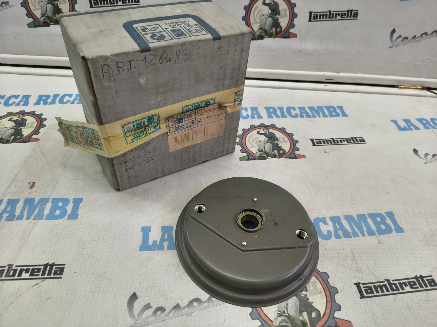 Flangia mozzo ruota posteriore PIAGGIO BOXER 126483
