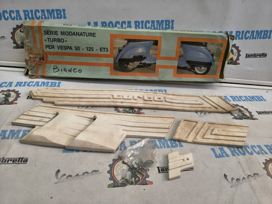 Paracolpi FOX bianchi Vespa 50 L / N / R / SPECIAL / ET3 / PRIMAVERA