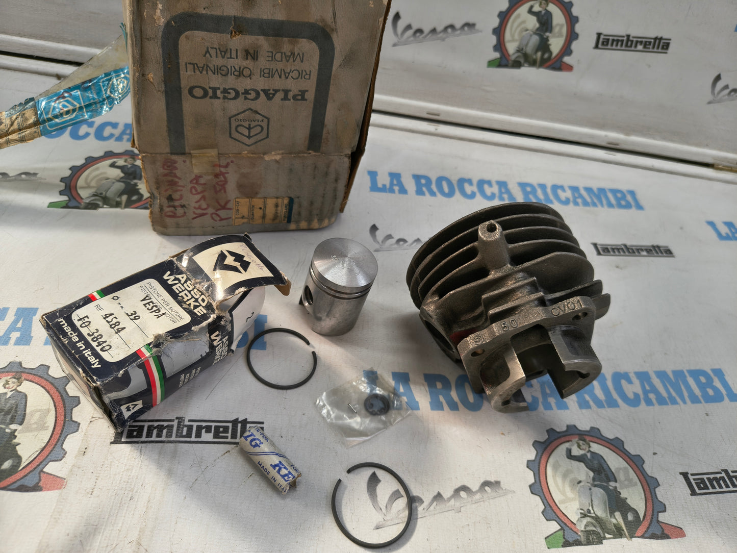 Cilindro Piaggio Originale Vespa 50 L / N / R / Special /  PK  S / PK XL 196328