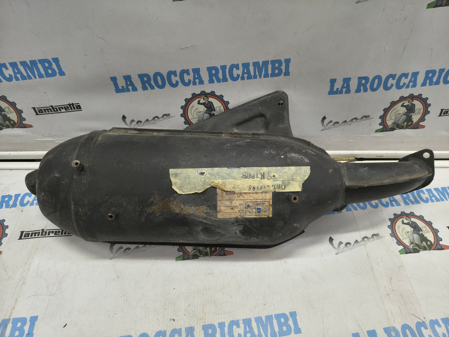 Marmitta Scarico Gilera Runner 125 / 180 2t No Cat (ORIGINE PIAGGIO SKIPPER MK1) 431798