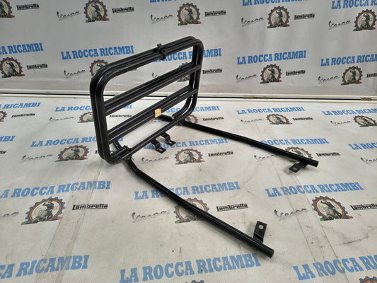 Portapacchi posteriore nero con schienalino PIAGGIO VESPA COSA 437495 (fondo di magazzino)