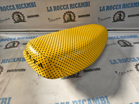 Sella / Sedile Gialla e nera DELTA per PIAGGIO SI FL2