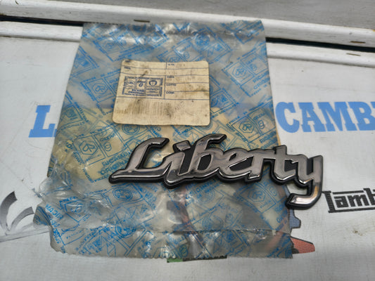 TARGHETTA LIBERTY LATERALE PIAGGIO 656739 EX 574479