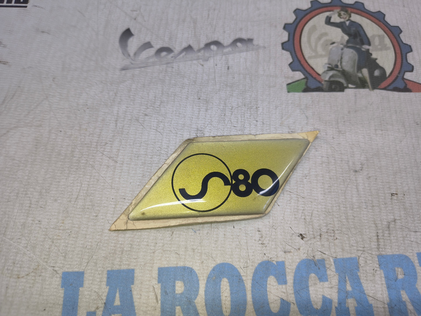TARGHETTA PIAGGIO SFERA 80 Originale 259103