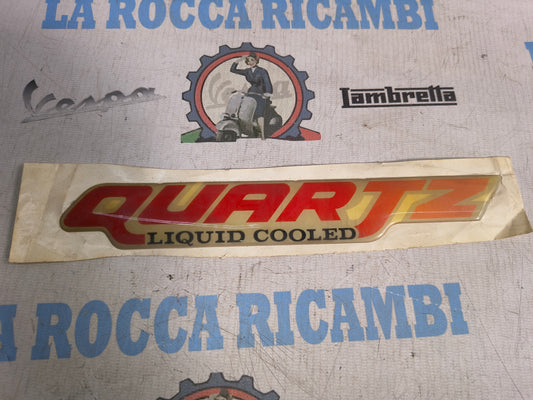TARGHETTA LATERALE ORIGINALE PIAGGIO QUARTZ 259555