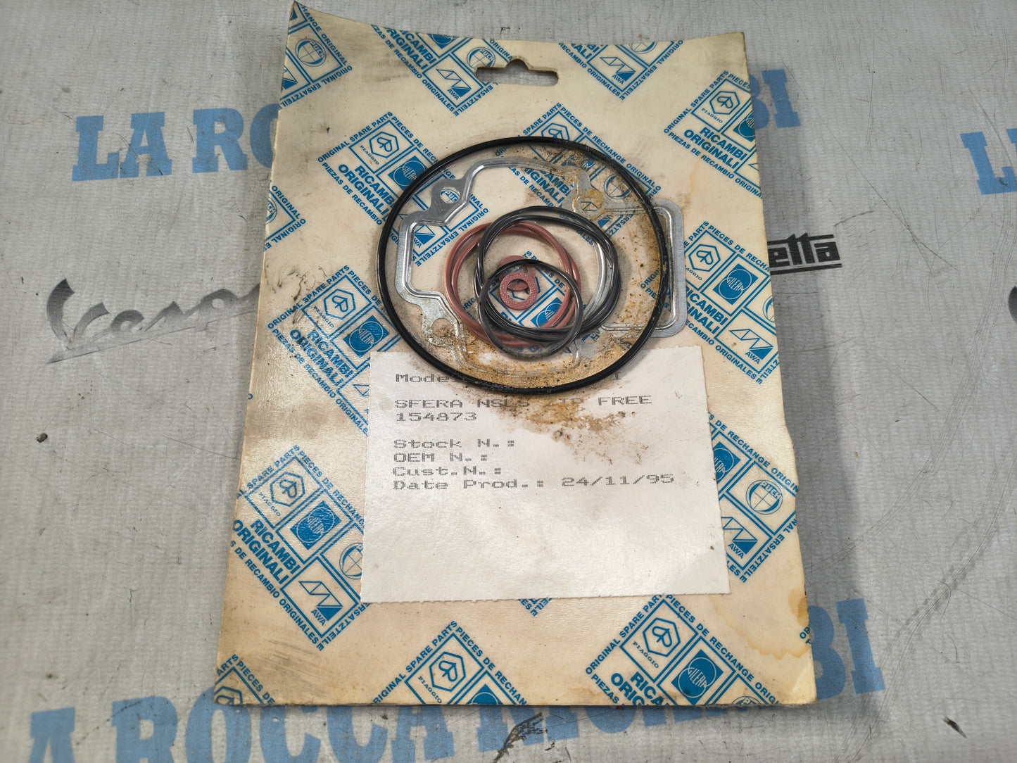 Serie Guarnizioni Motore Originale Piaggio Nrg Vespa Zip Sfera Free 154873