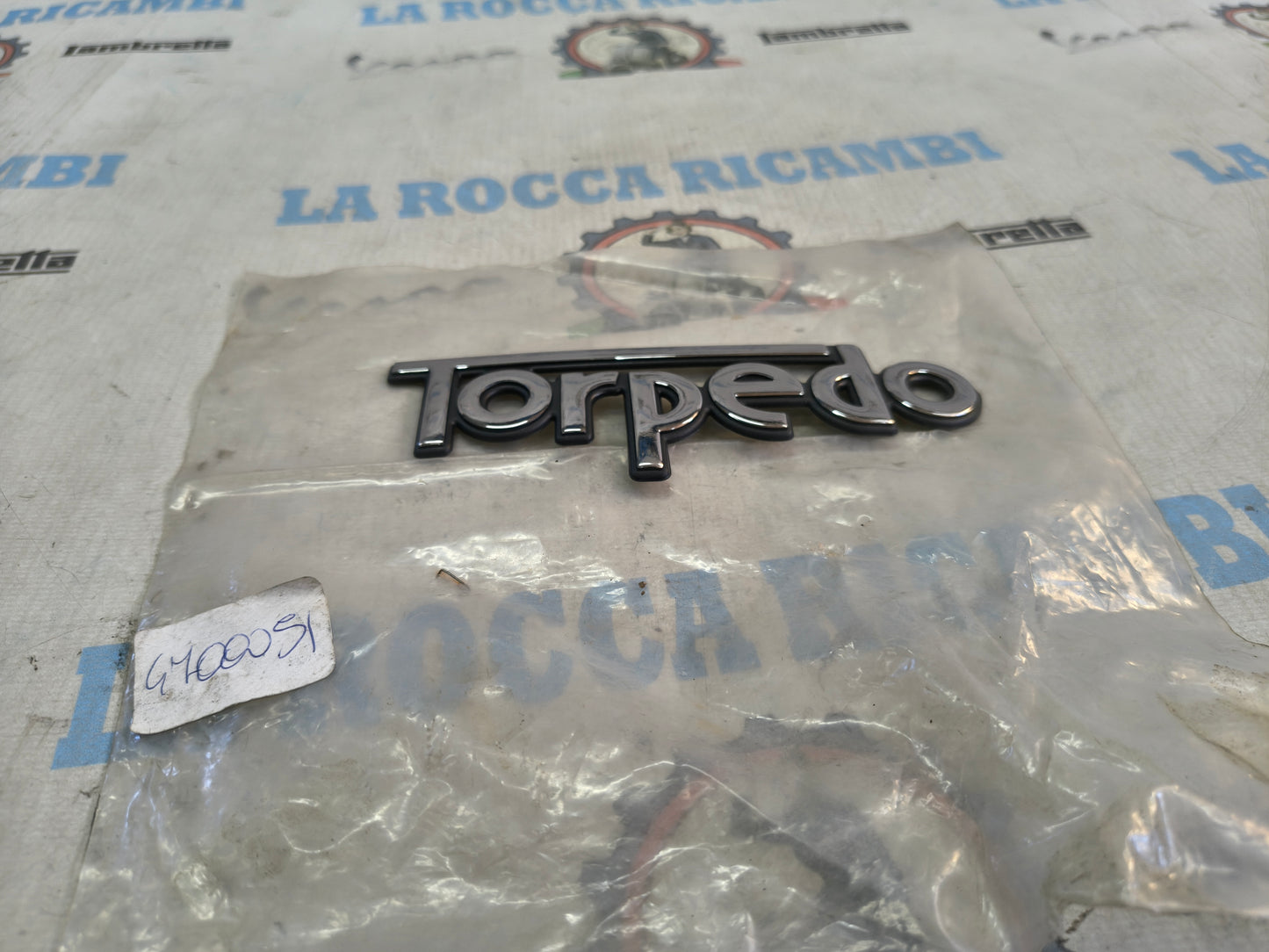 Scritta Adesiva Fiancata ITALJET TORPEDO 125 / 150 - 470051