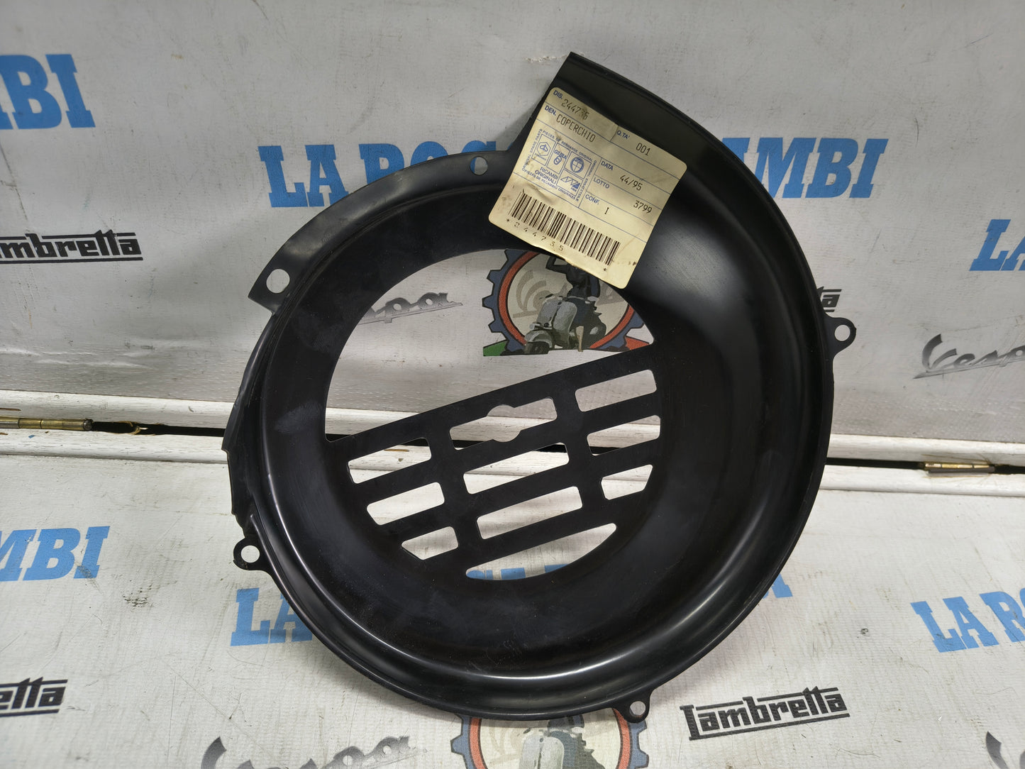 Copriventola Coprivolano Vespa Pk S-XL 50-125 Nero Originale PIAGGIO 244735