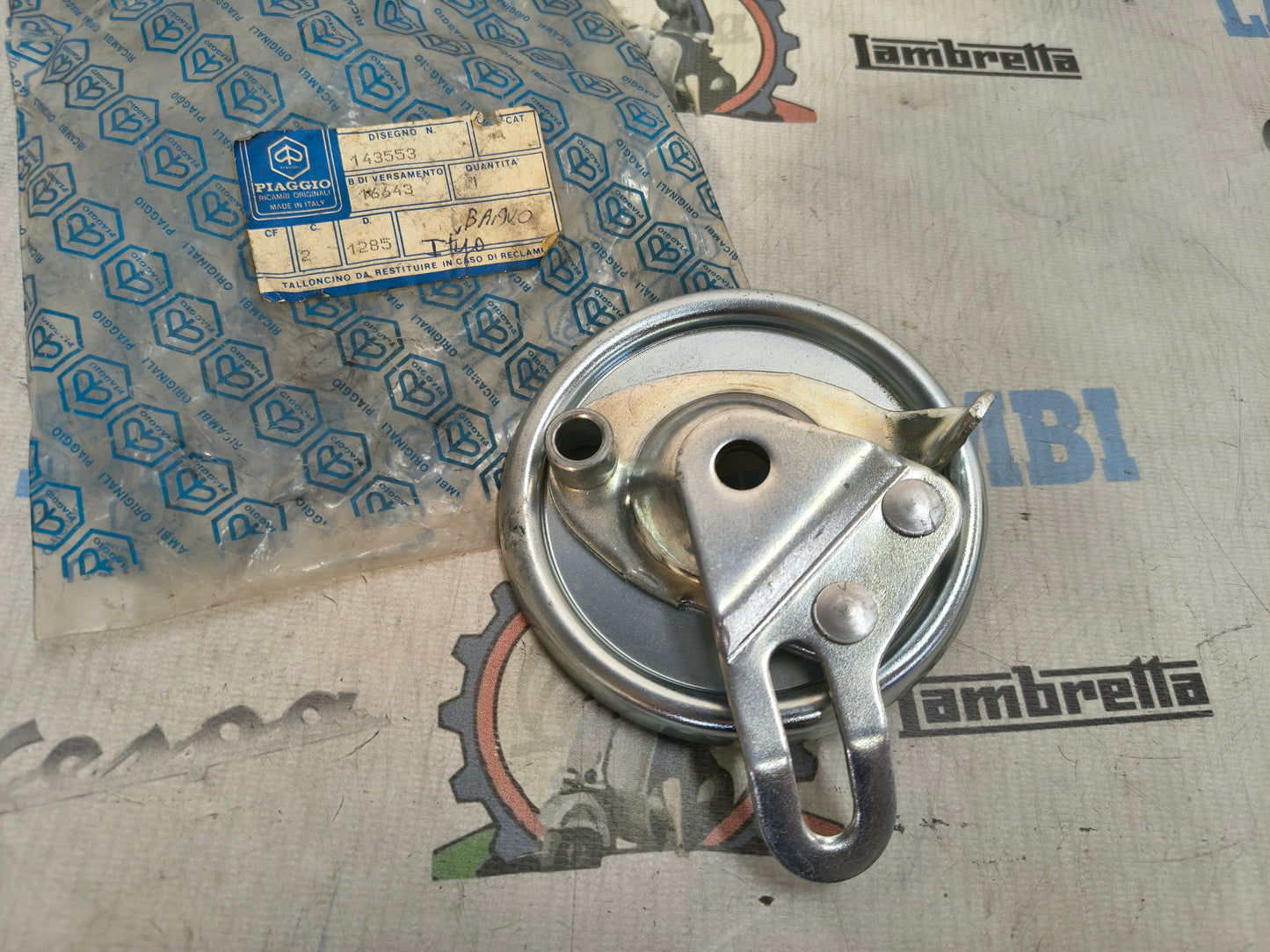 Flangia Ganasce Ruota Ant. Piaggio Bravo 143553