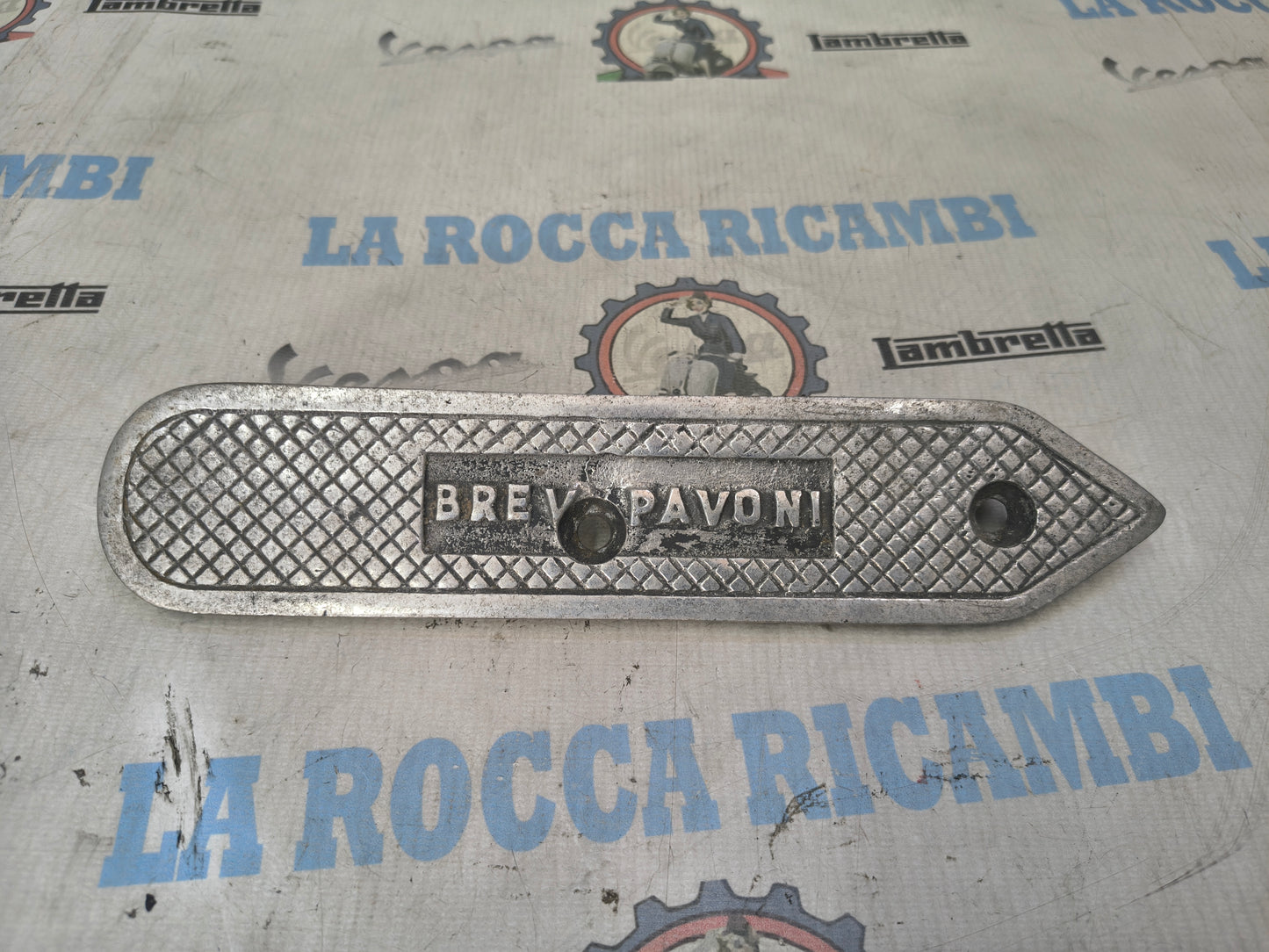 Accessorio d'epoca poggiapiedi BREV PAVONI