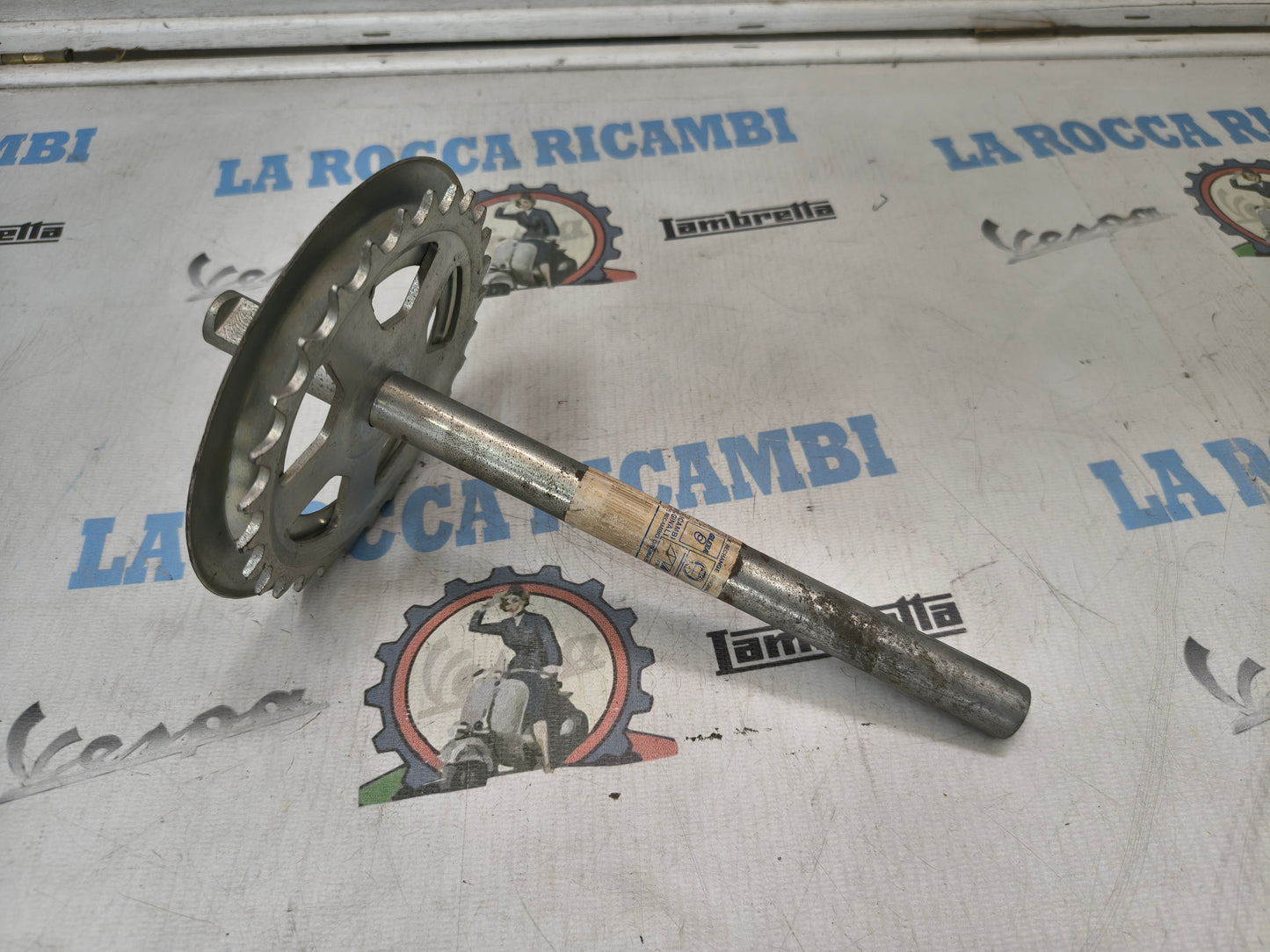 Albero Pedivella 28 Denti Piaggio Ciao PX Originale Piaggio 143063