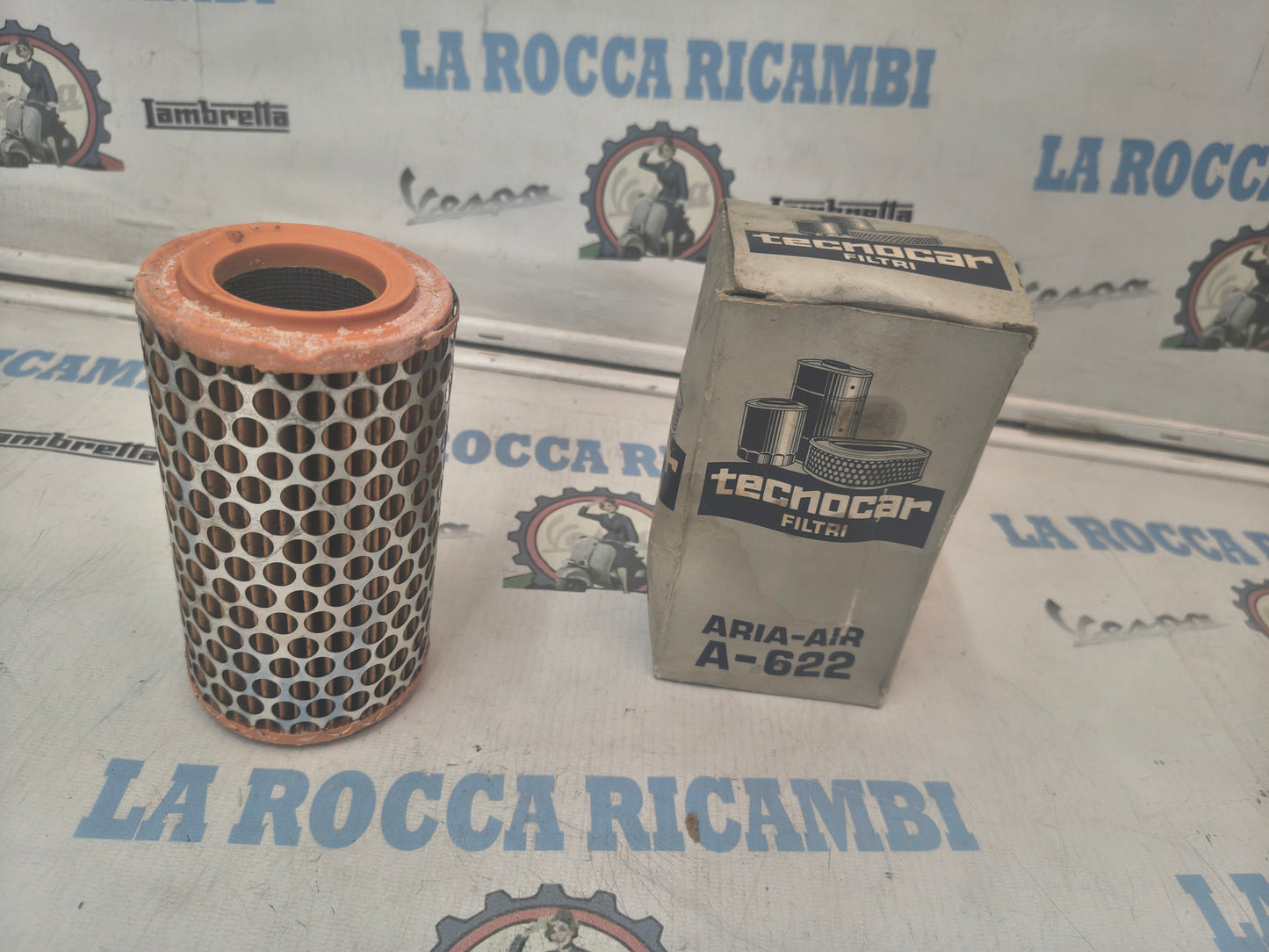 FILTRO ARIA TECNOCAR A-622 Fiat 500(Tutte) Autobianchi Bianchina,Spyder, Special
