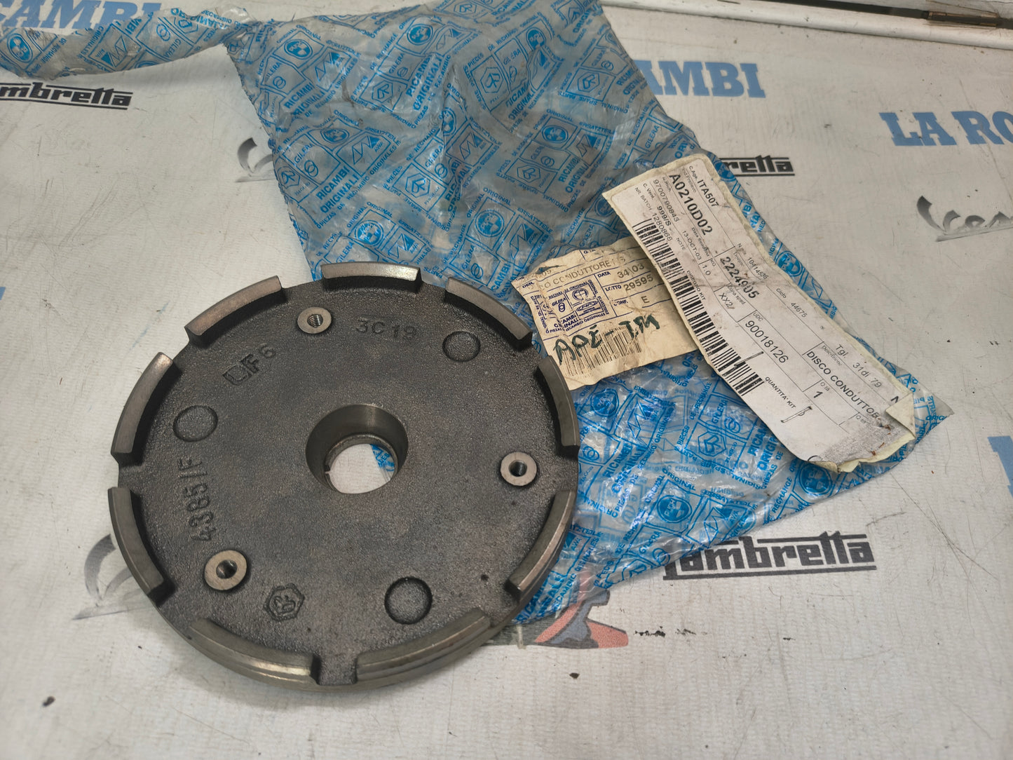 DISCO CONDUTTORE FRIZIONE APE TM 602 703 MP 501 601 - 2224905