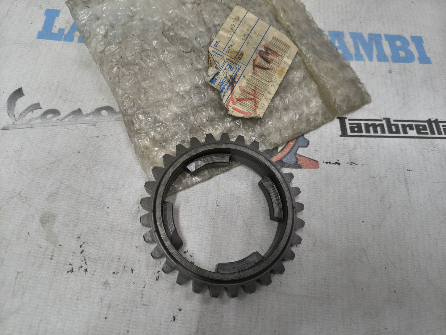 INGRANAGGIO 4° MARCIA Z29 ORIGINALE PIAGGIO APE TM P602 P703 - 169736